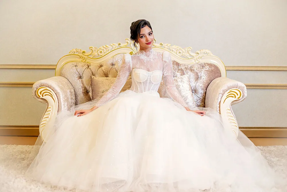 Refined finished bridal look
