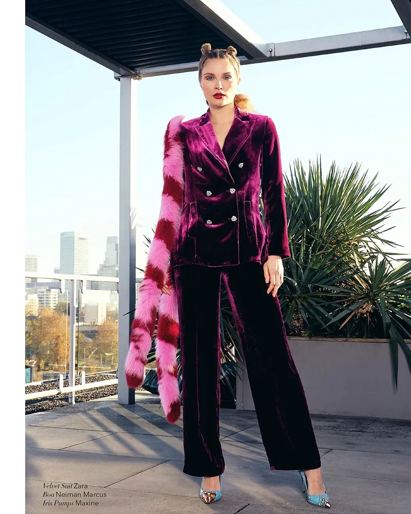 Bold camera-ready editorial makeup